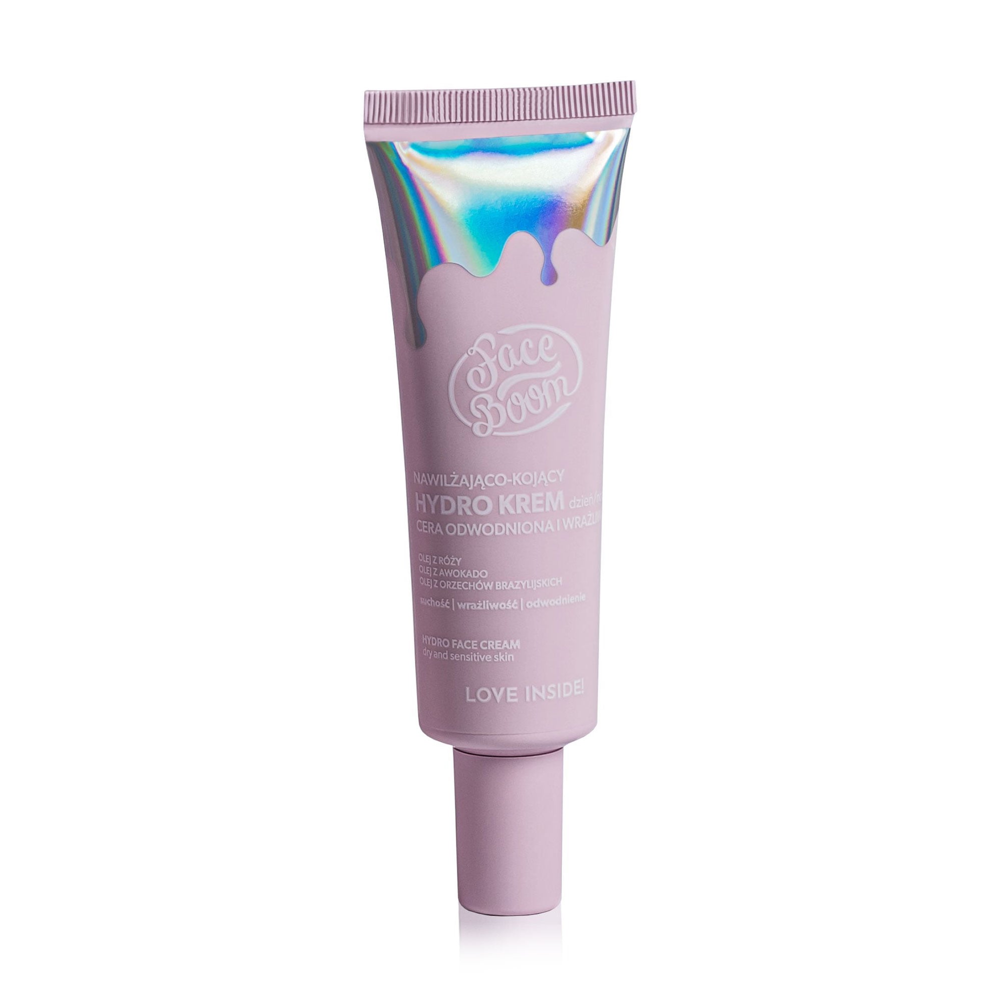 Зволожувальний крем для обличчя Face Boom Face Cream для сухої та чутливої шкіри, 50 мл